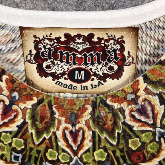 Amma Design Long Sleeve Tunic-Size Medium‎ -Colorful-Boho - Picture 5 of 8